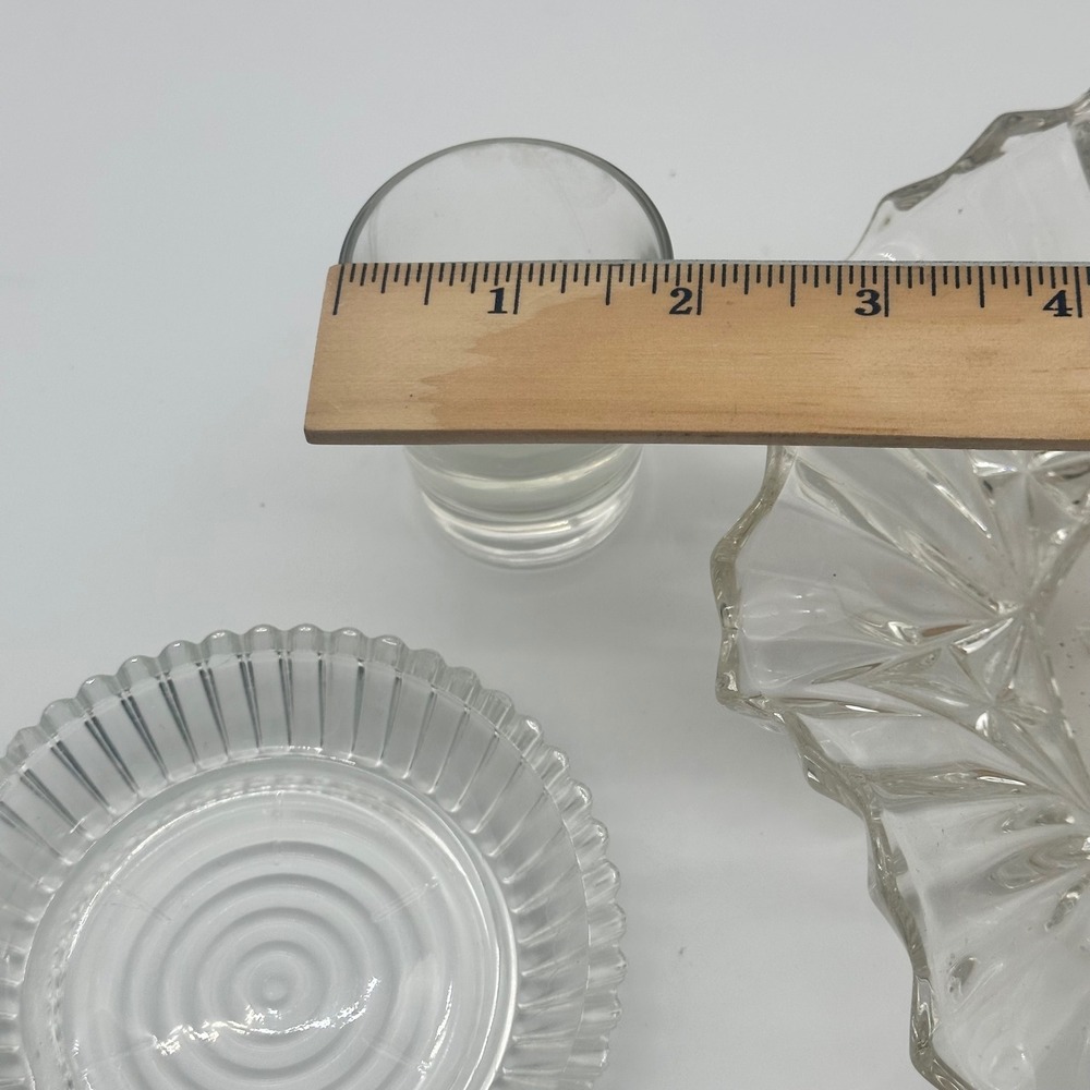Lot of ABA and EAPG Glass 7 Pieces - Vtg Pressed Glass, Childs Cup, Hobnail etc. - Picture 6 of 16